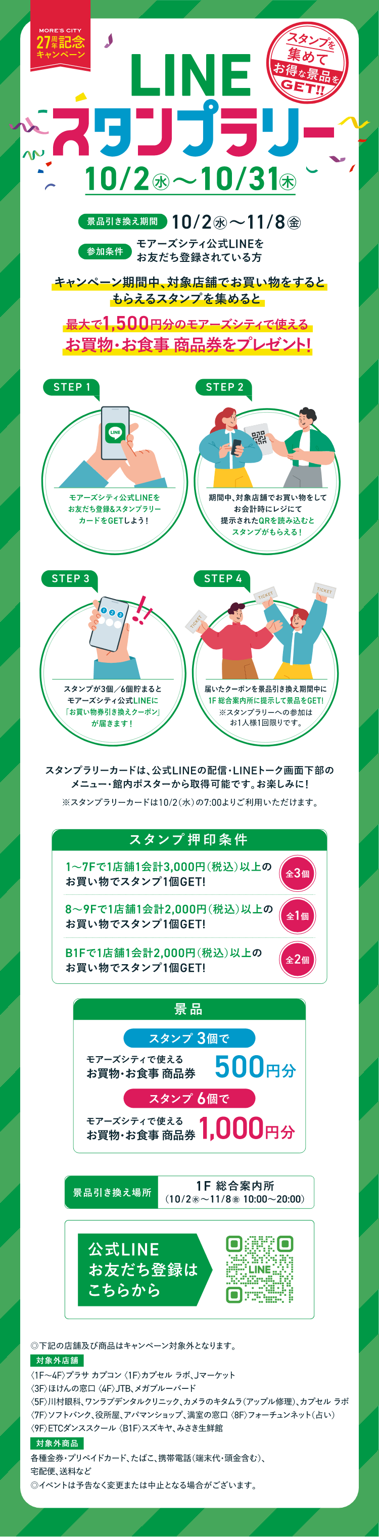 LINEスタンプラリー