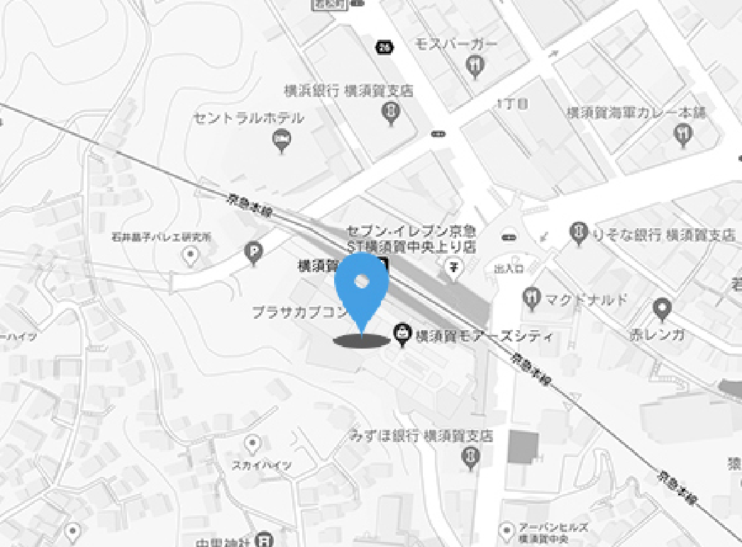 横須賀モアーズシティ案内図