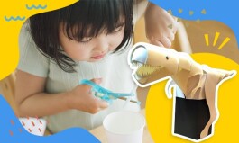 【3/29(日)】「紙コップザウルスをつくろう」