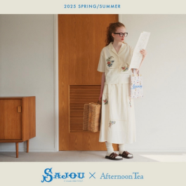 フランス発の老舗手芸ブランド『SAJOU』とのコラボレーション🌸