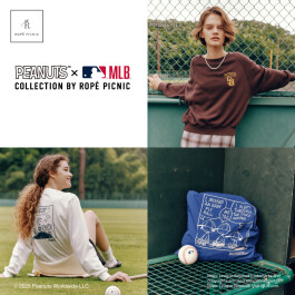 PEANUTS×MLB COLLECTION BY ROPÉ PICNIC