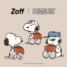Zoff PEANUTS COLLECTION 11月7日より発売!