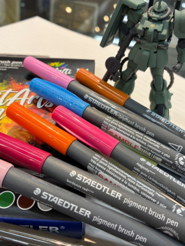 ガンプラの墨入れ出来ますっ！