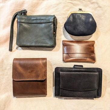 leather wallet