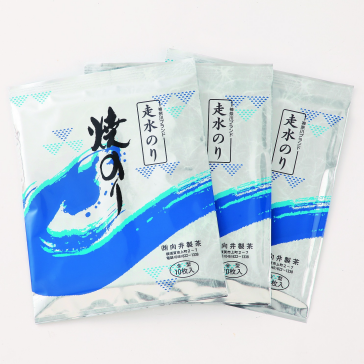 走水のり(焼海苔 1帖10枚入)