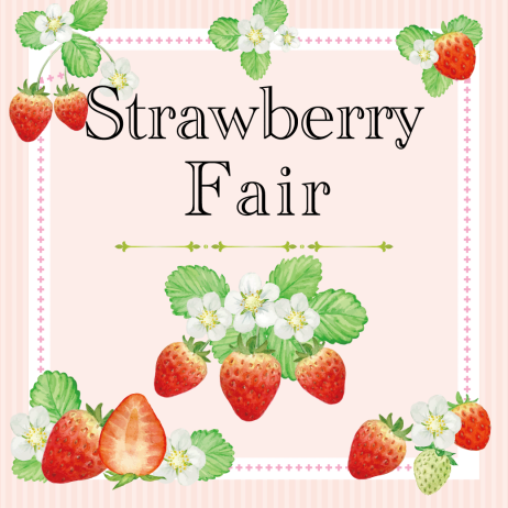 🍓いちごの季節がやってきた！-Strawberry Fair-🍓