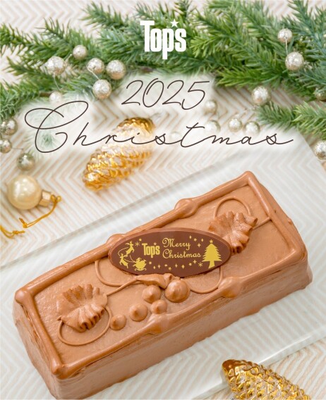 2025クリスマスのケーキは『TOPS』で