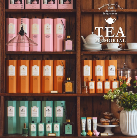 12/26発売スタート！フレグランスシリーズ「TEA MEMORIAL」がリニューアル！