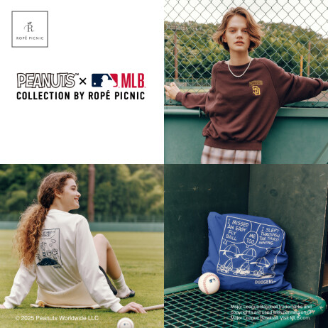 PEANUTS×MLB COLLECTION BY ROPÉ PICNIC