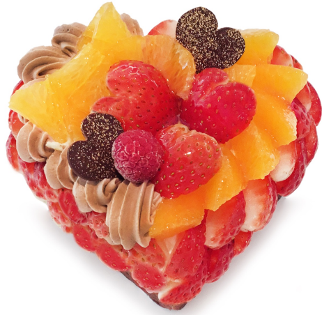 バレンタイン限定ケーキ